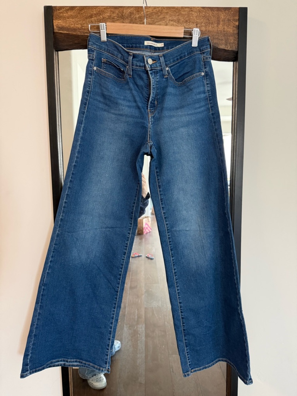 Levi’s 318 Shaping Wide Leg Jeans